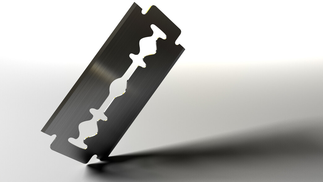 תער גילוח, אילוסטרציה