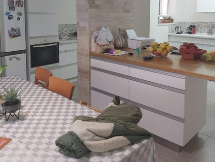 דירה בתל אביב, עיצוב שירה רוזנפלד גליל, ג, לפני שיפוץ - 3 (צילום: שירה רוזנפלד גליל)