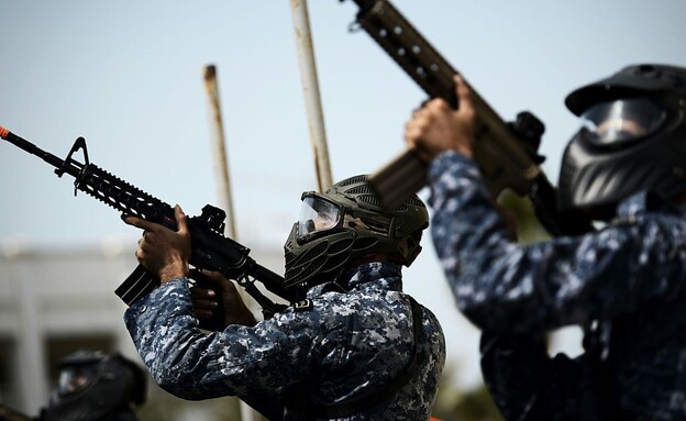 הצבא הקטן בשכנתה של איראן (צילום: MOHAMMED AL-SHAIKH/AFP/GettyImages)