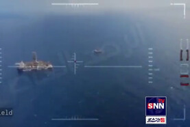 חיזבאללה מפרסם תמונות של המל"ט שלו מעל אסדת כריש