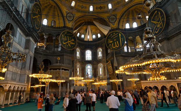 איה סופיה איסטנבול טורקיה (צילום: Bilal Kocabas, Shutterstock)