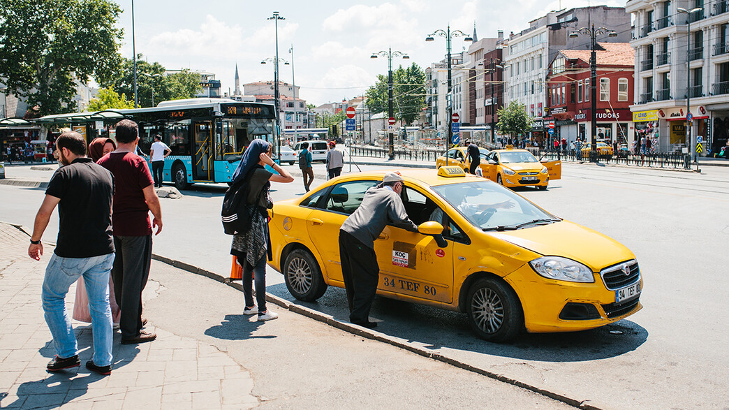 איסטנבול מונית (צילום: franz12, Shutterstock)