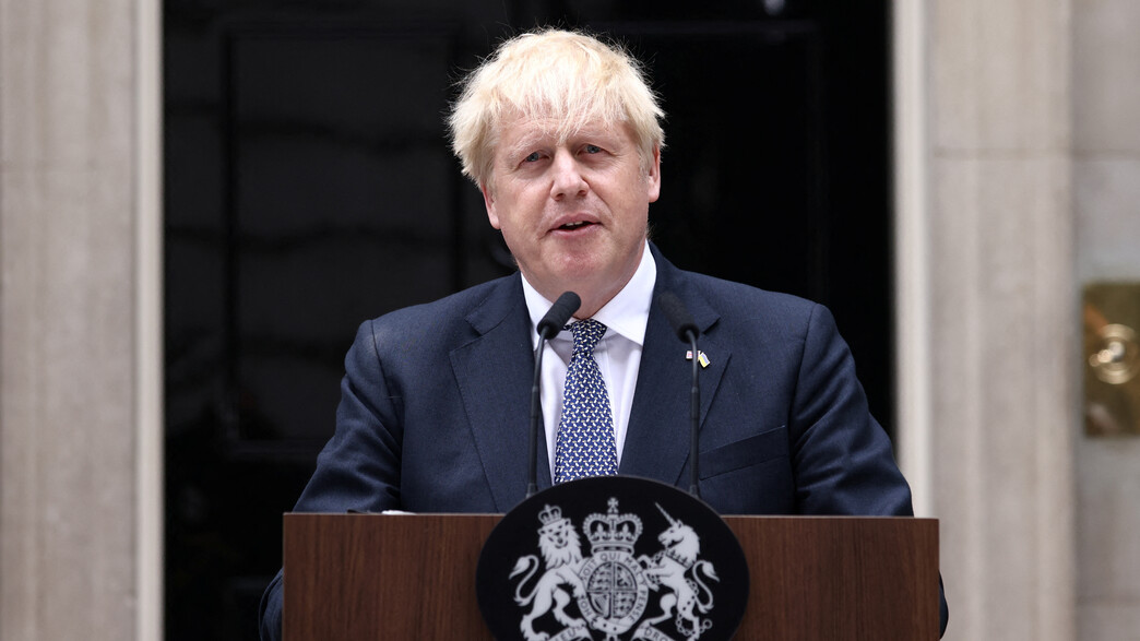 בוריס ג'ונסון בהצהרה