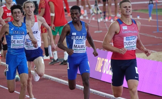 נועם ממו אליפות אירופה באתלטיקה (צילום: מקסים דופלי)