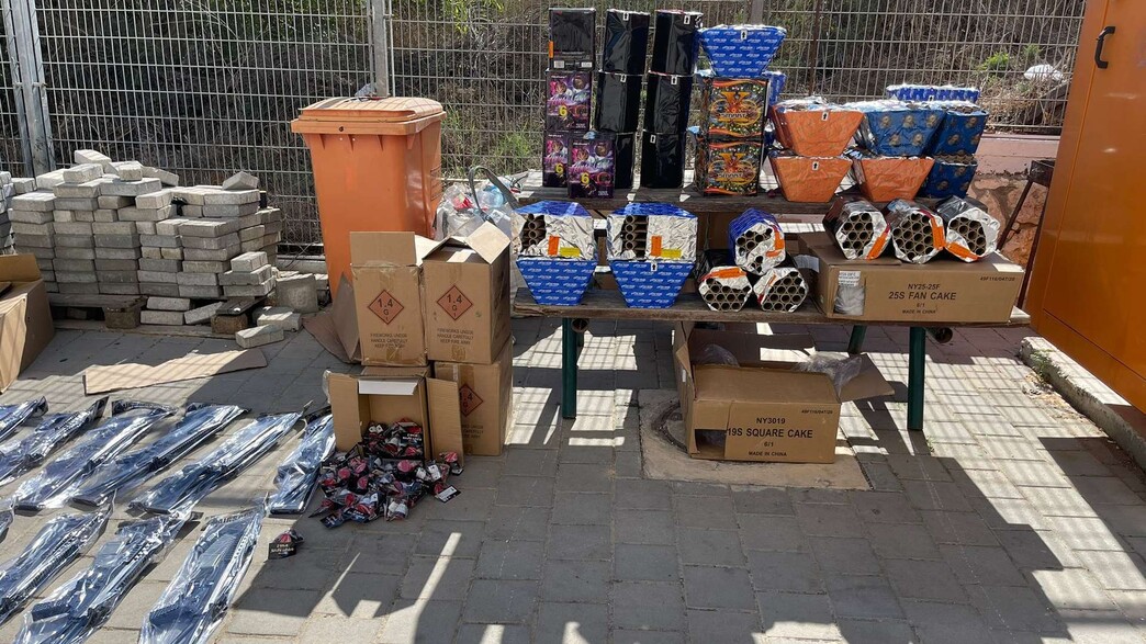 תפיסת מחסן של נפצים ורובי איירסופט בצפון הארץ תפיסת מחסן של נפצים ורובי איירסופט בצפון הארץ