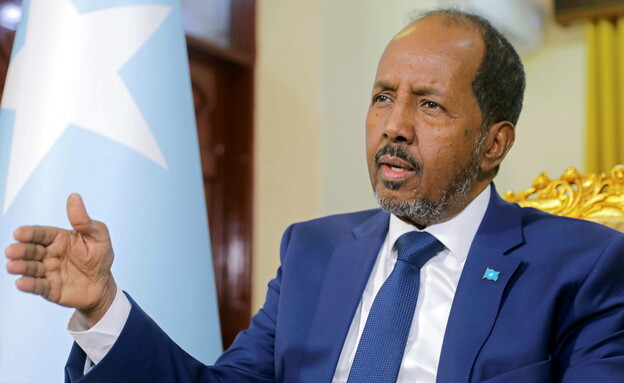 חסן שייח' מחמוד, נשיא סומליה (צילום: reuters)