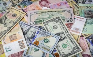 שטרות של דולר ואירו | אילוסטרציה (צילום: 123rf)