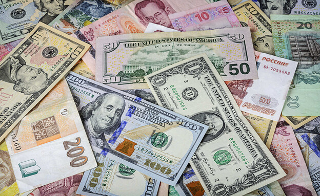 שטרות של דולר ואירו | אילוסטרציה (צילום: 123rf)