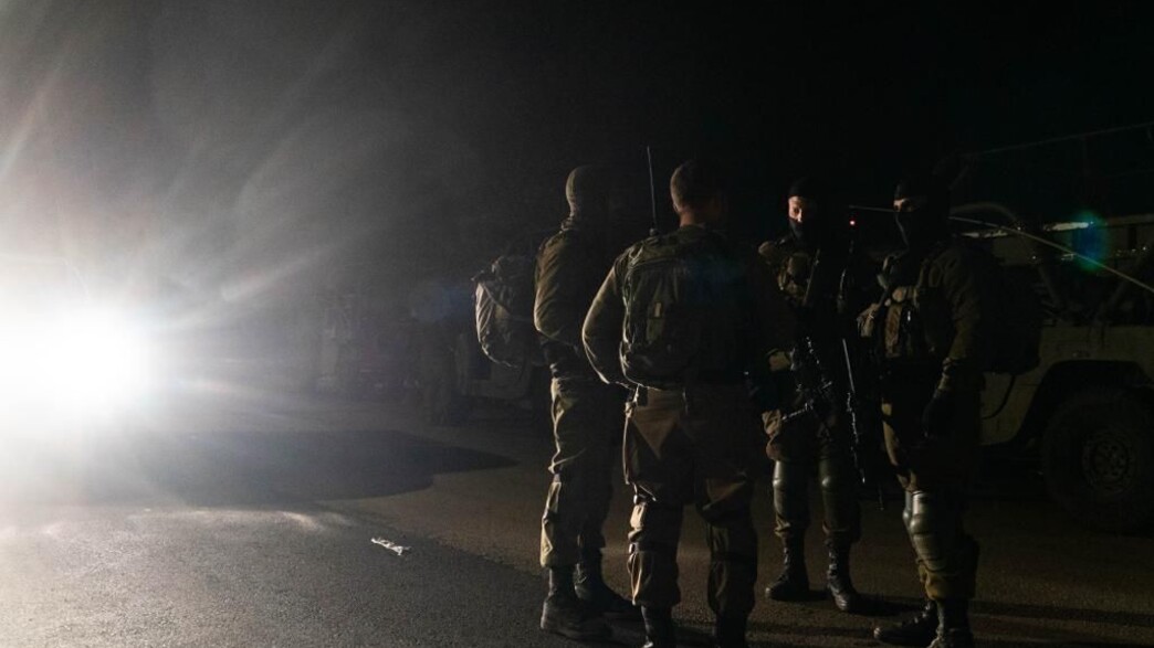 סיירת גולני בפעילות בקו באזור ג'נין במבצע "שובר גל סיירת גולני בפעילות בקו באזור ג'נין במבצע "שובר גל