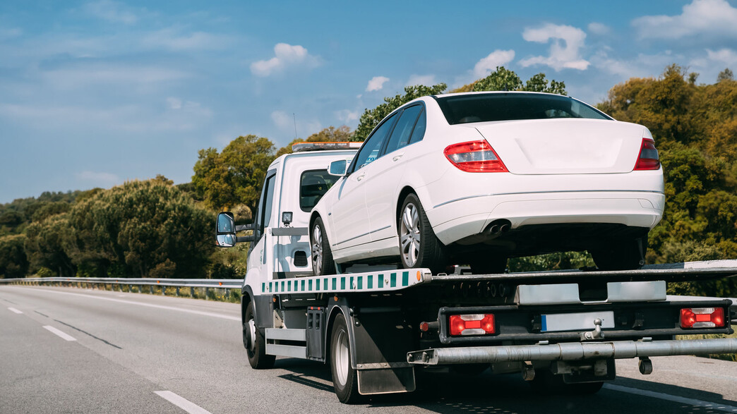 משאית גרר, גרירת מכונית