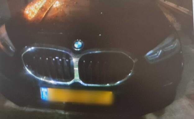 הצתת רכב BMW
