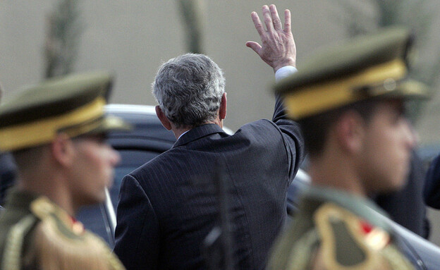 ביקור נשיאותי (צילום: MARCO LONGARI/AFP/GettyImages)
