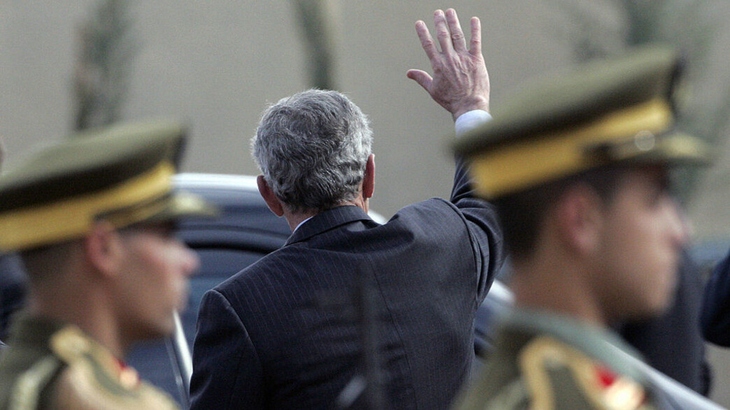 ביקור נשיאותי (צילום: MARCO LONGARI/AFP/GettyImages)