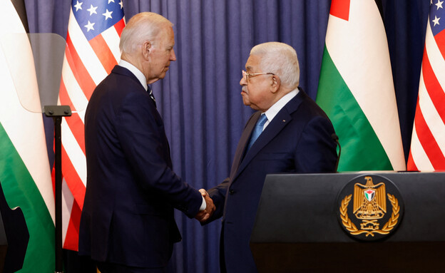 ביקור ביידן בישראל: אבו מאזן ונשיא ארה