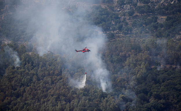שריפה, ספרד (צילום: רויטרס)