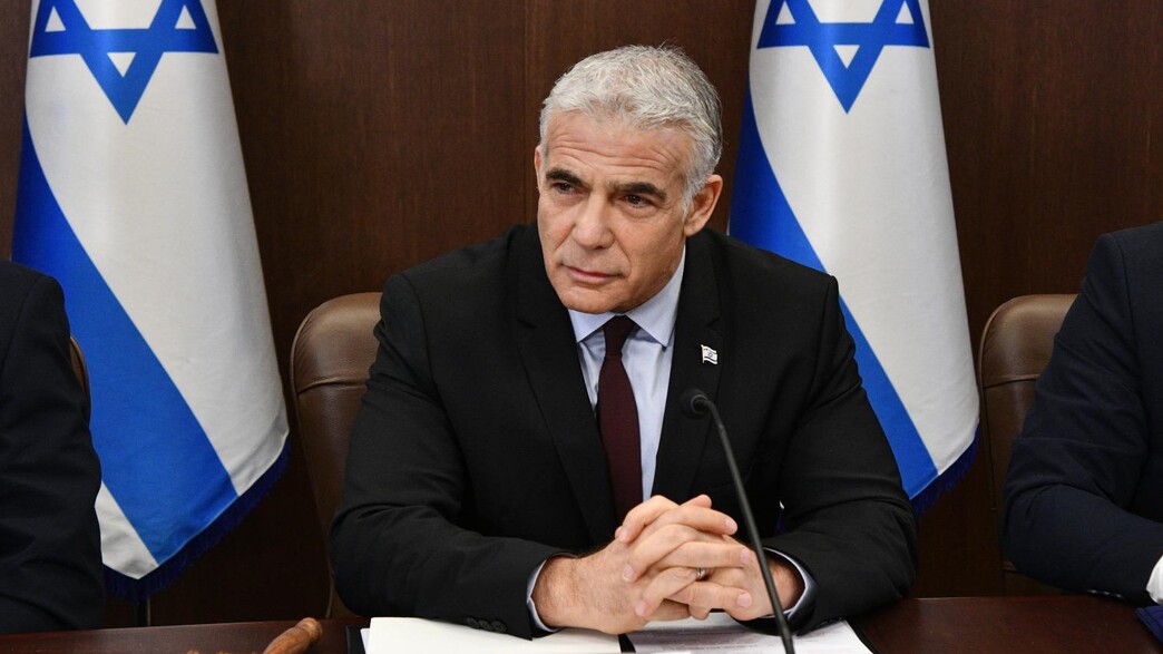 ראש הממשלה יאיר לפיד בישיבת הממשלה