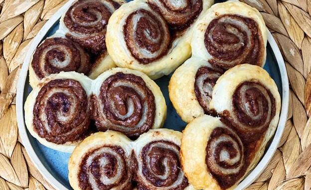 אוזני פיל עם שוקולד - בקערה אוזני פיל עם שוקולד - בקערה