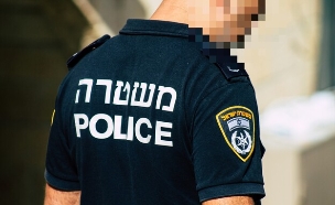 שוטר במשטרת ישראל (צילום: סאלי פאראג)
