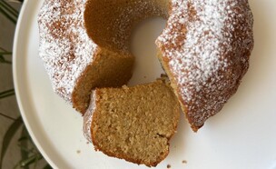 עוגת שקדים ללא גלוטן (צילום: שיינא גרשוביץ)