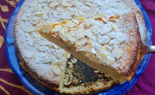 עוגת ריקוטה לימון (צילום: ישראל אהרוני)