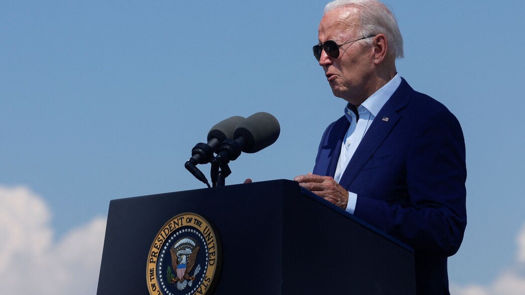 הנשיא ביידן בנאום על משבר האקלים