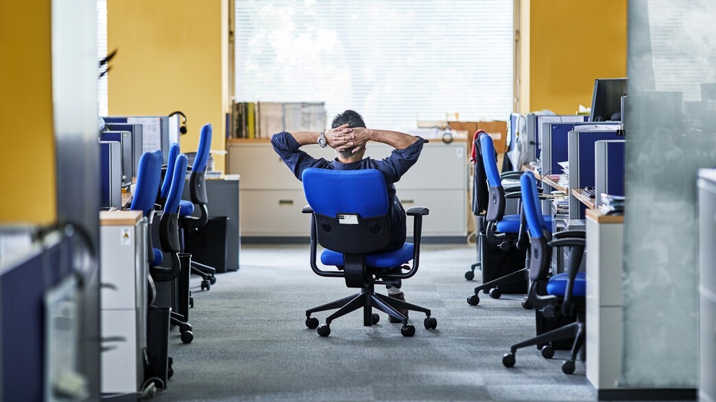 משרד כמעט ריק (אילוסטרציה) (צילום: getty images)