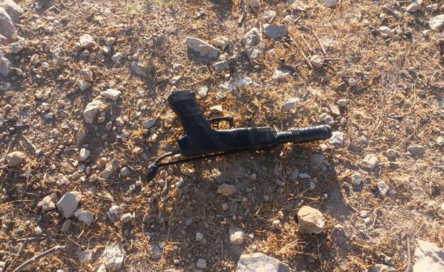 האקדח שנתפס (צילום: דובר צה"ל)