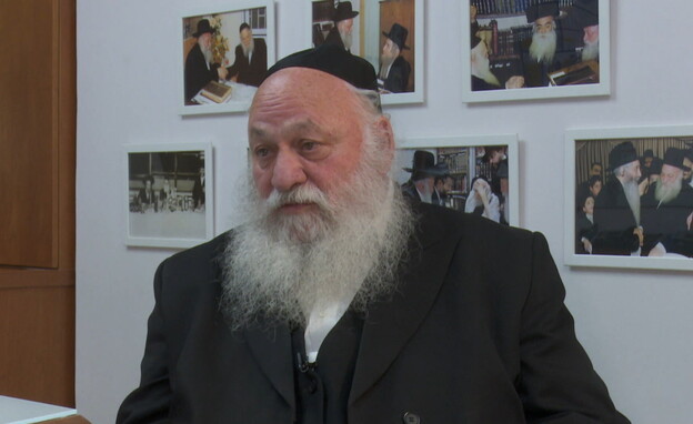 הרב יצחק גולדקנופף (צילום: חדשות 12)