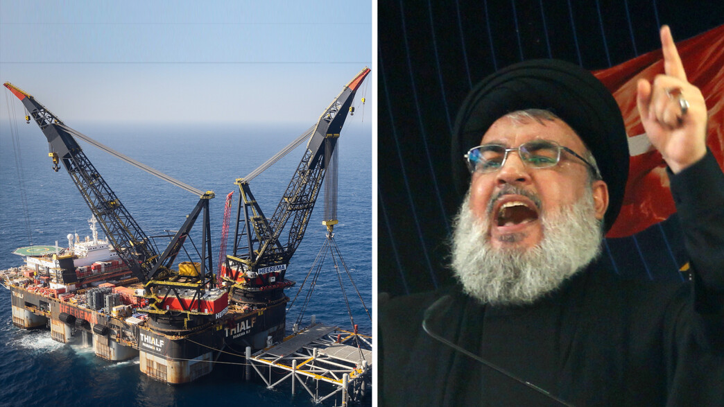 אסדת גז לויתן, חסן נסראללה