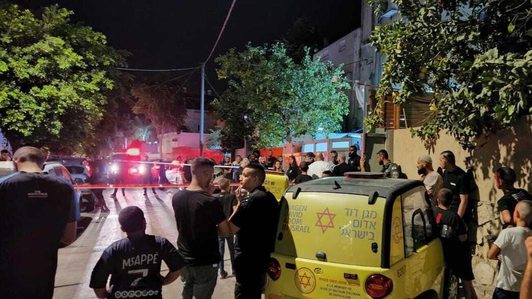 זירת הרצח בלוד