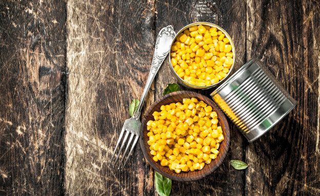 שימורים, בלי תופסת סוכר, תירס שימורים, בלי תופסת סוכר, תירס