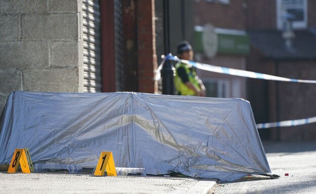 ילדה נדקרה למוות בבריטניה (צילום: SKY NEWS)