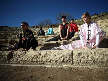 אימון וושו מסורתי (Omer Urer/Anadolu Agency, Getty)