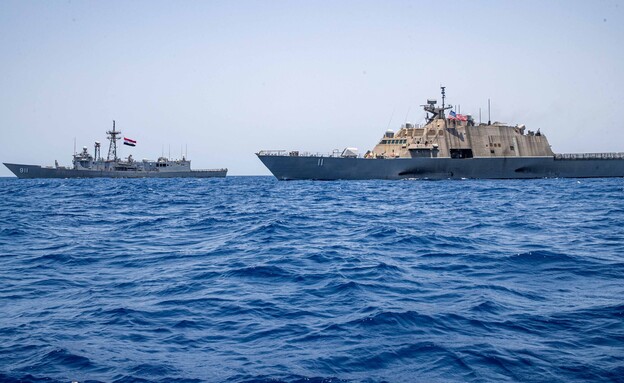 ספינות הכוח הימי (צילום: US5thFleet)