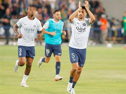 גם מרקיניוס הגיע נחוש (צילום: אלן שיבר)