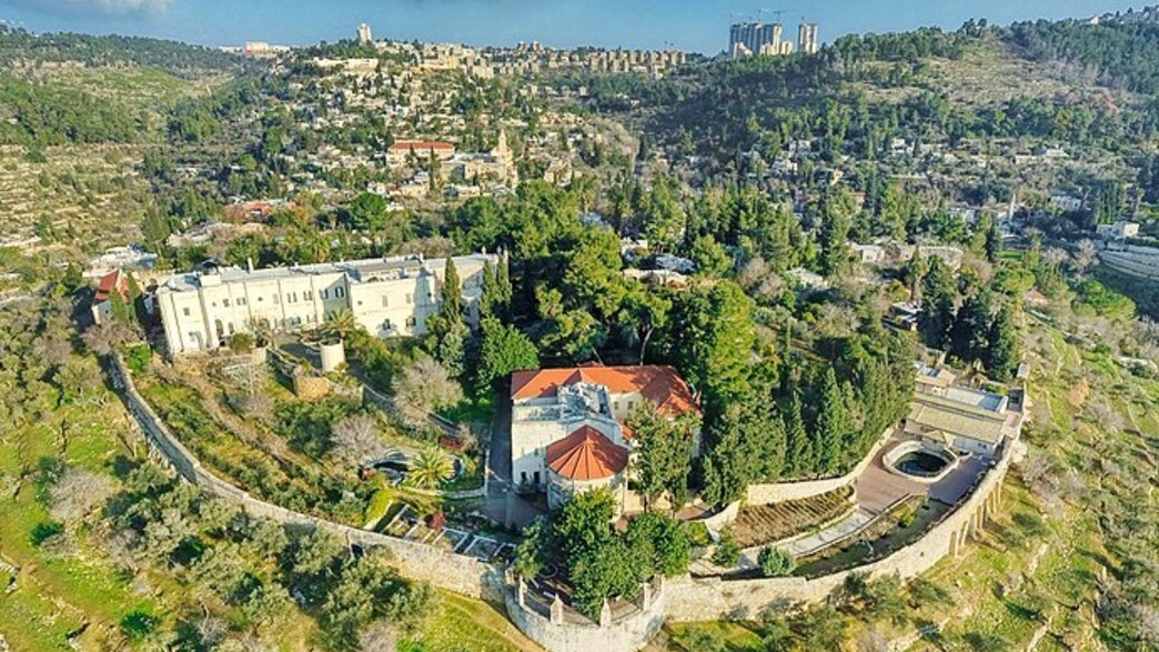 מנזר האחיות מציון עין כרם ירושלים (צילום: Hagai Agmon-Snir, wikipedia)