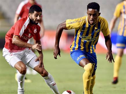 הפועל באר שבע נגד אפואל ניקוסיה ב-2018