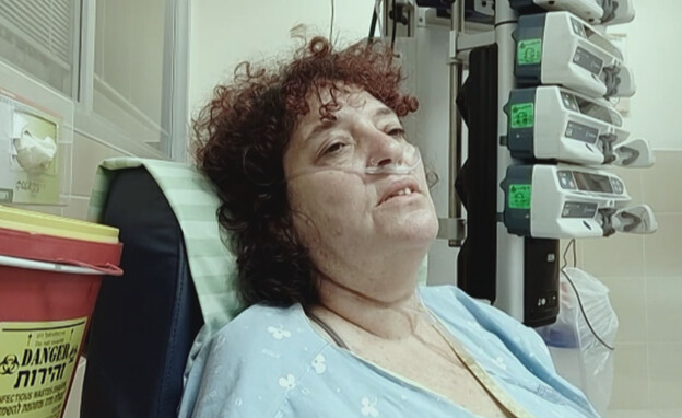 אריאלה הווארד שנפצעה בתאונה בנגב (צילום: חדשות 12)