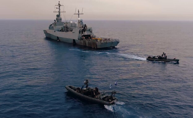 תרגיל, שייטת ספינת הטילים, קומנדו ימי, צבא ארה"ב,  (צילום: דובר צה"ל)