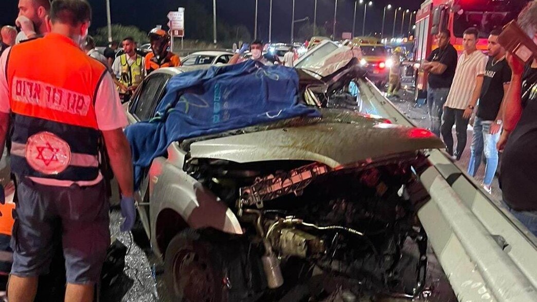 תאונת דרכים בנתיב השיירה