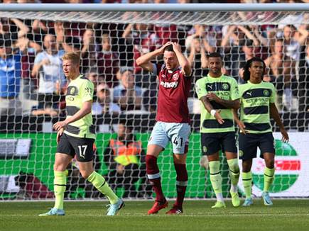 התקרב לשער שיוויון. רייס (GETTY)
