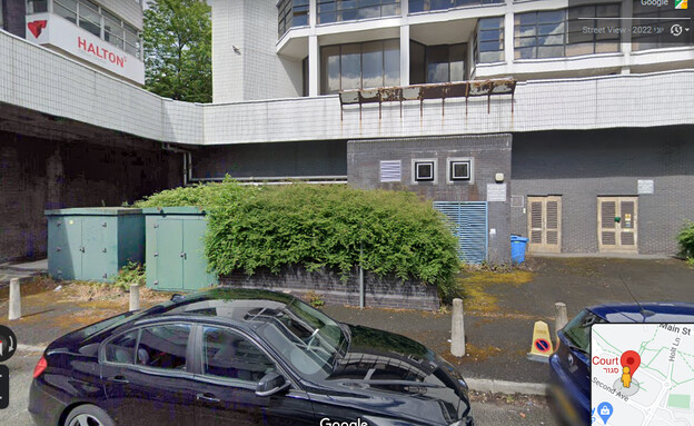 בית המשפט הנטוש (צילום: Google Street View)