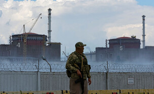 תחנת הכוח הגרעינית בזפרוז'ייה (צילום: רויטרס)