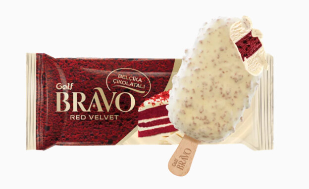 גלידות BRAVO - רד וולווט (צילום: יחסי ציבור)