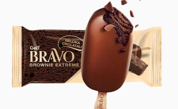 גלידות BRAVO - בראוניז (צילום: יחסי ציבור)