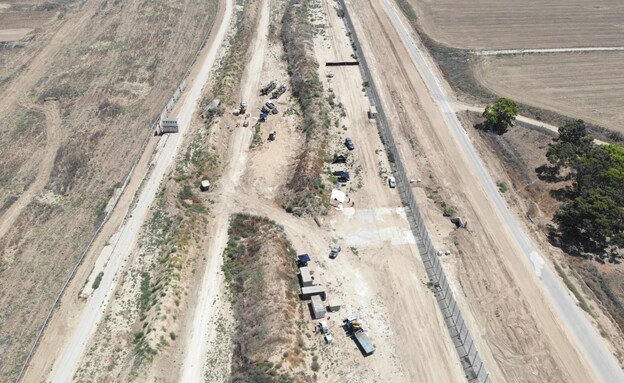 צה"ל סיכל מנהרת טרור בצפון הרצועה (צילום: דובר צה"ל)