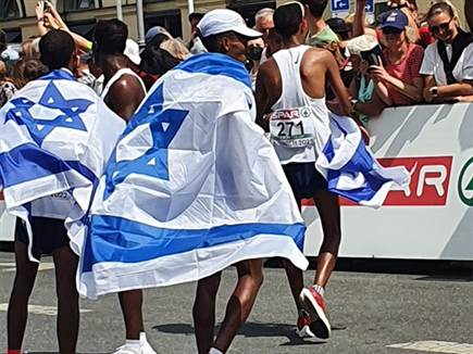 על אדמת גרמניה. מרגש (איגוד האתלטיקה)