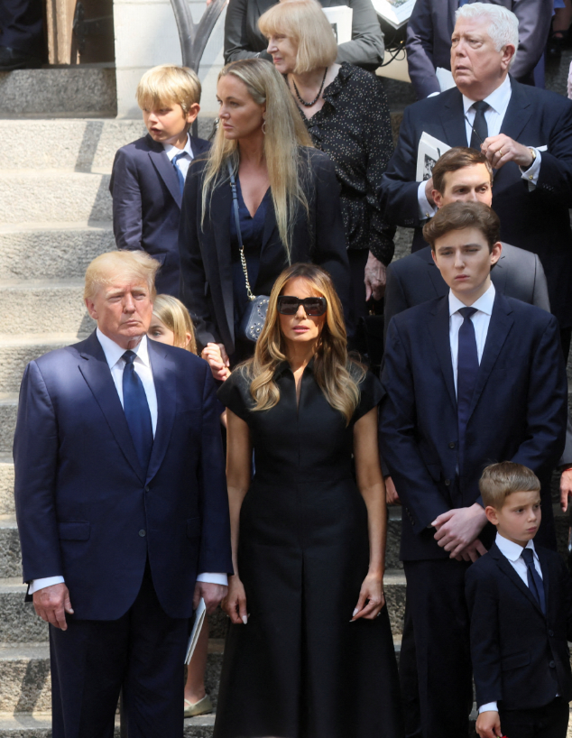 משפחת טראמפ (צילום: רויטרס)