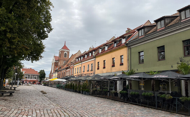 העיר העתיקה קובנה ליטא (צילום: דניאל ארזי)