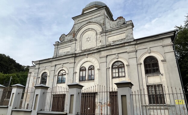 בית הכנסת בקובנה ליטא (צילום: דניאל ארזי)